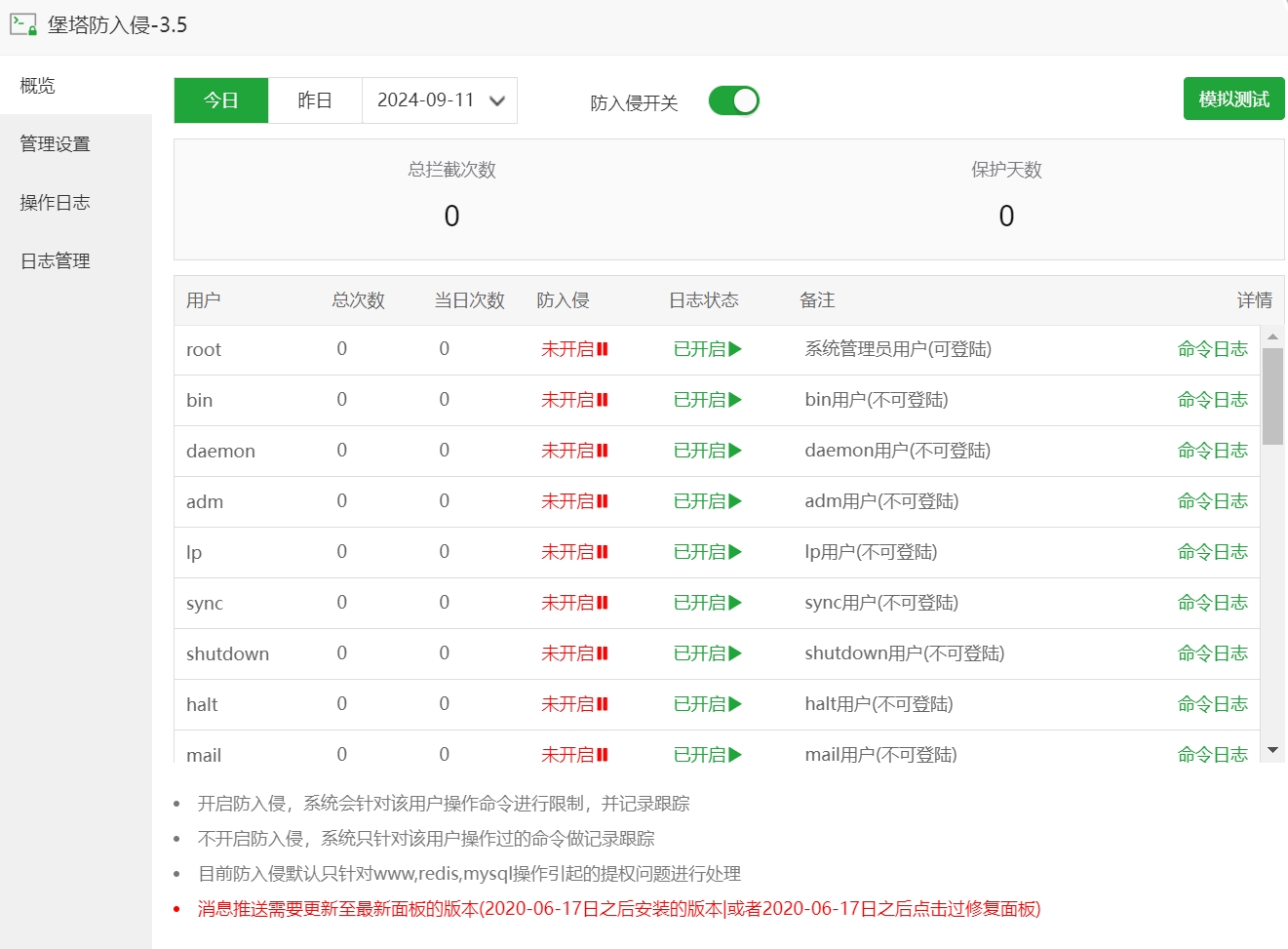 堡塔防入侵